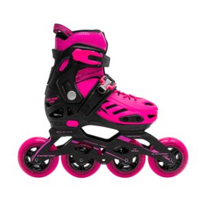 PATINES BLACK MAGIC PRO PLUS FUCSIA/NEGRO - Patines